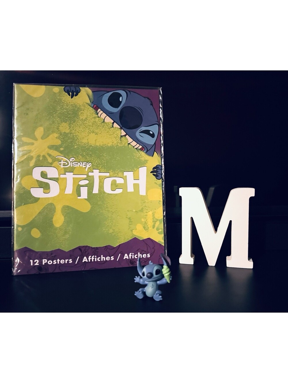 Trends Posters DISNEY STITCH 8.5" x 11" Wall Poster Book w/12 Posters. + gift
